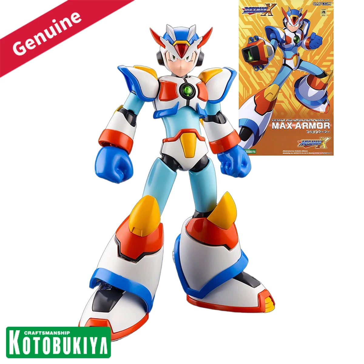 Mega Man X Model Kit - Orijinal Orijinal Kotobukiya Model Kitleri Rockman