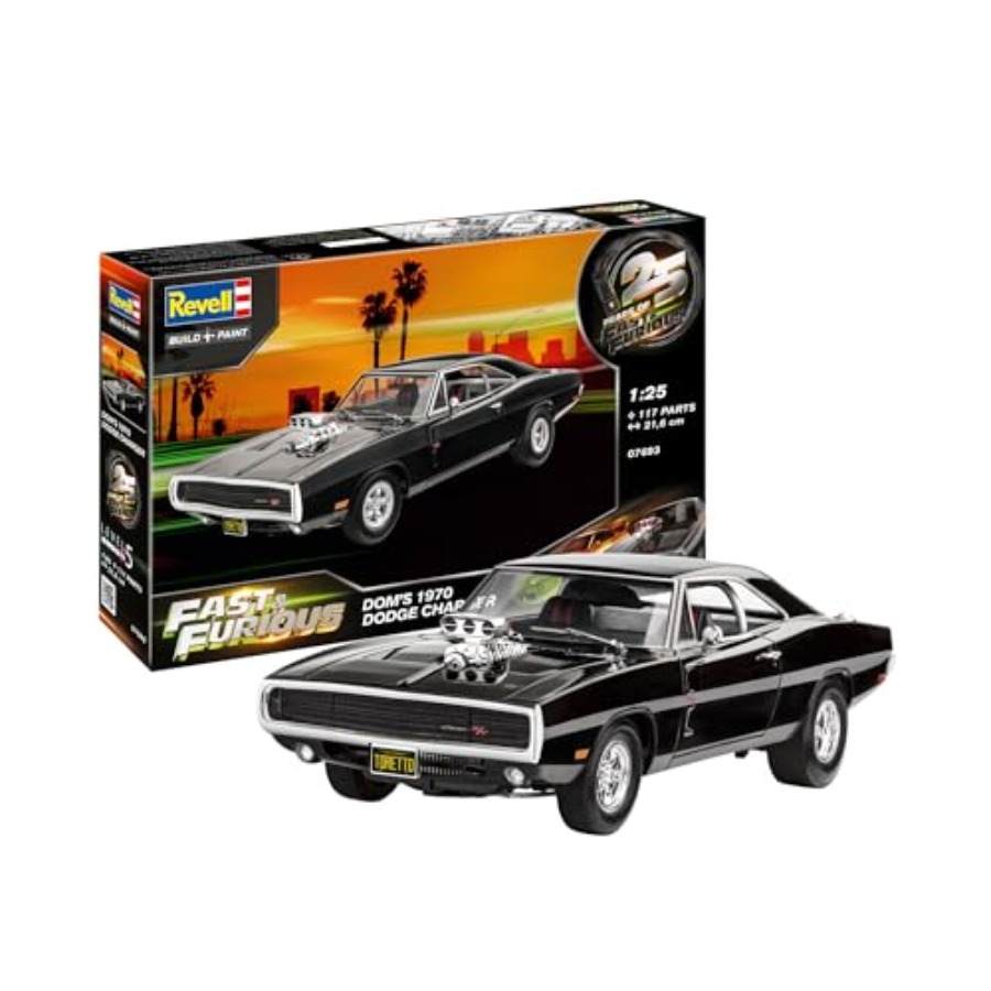 Model Kit Dodge Charger - Hızlı ve Öfkeli Dom'un 1970 Dodge