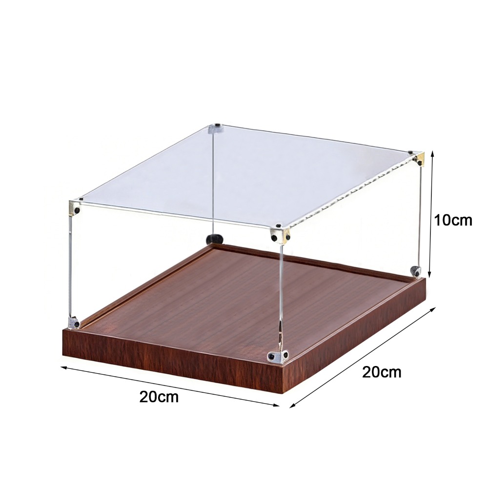 Model Kit Display Case - Şeffaf Akrilik Teşhir Kutusu, İstiflenebilir Tasarım,