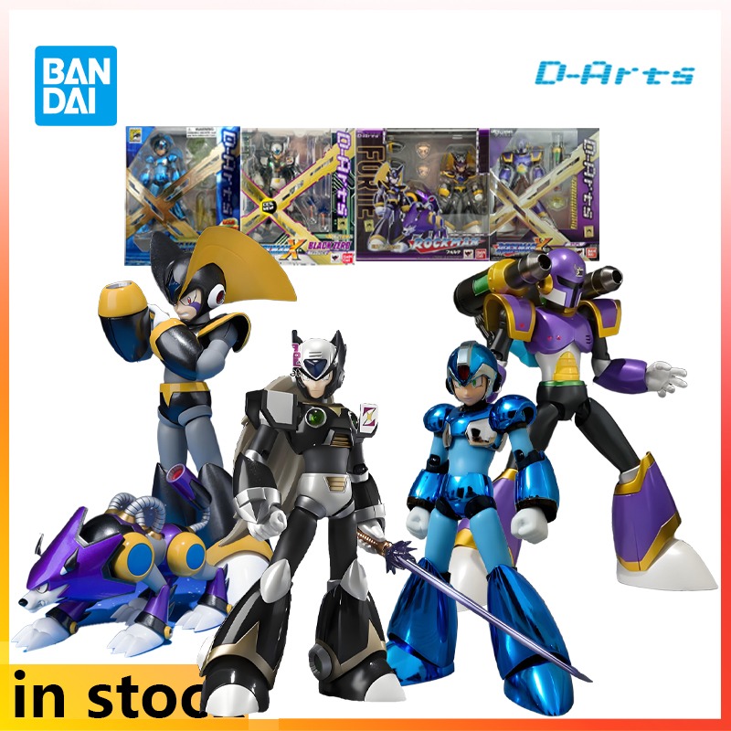 Mega Man X Model Kit - Bandai Orijinal D-arts Mecha Ürünleri Hareketli