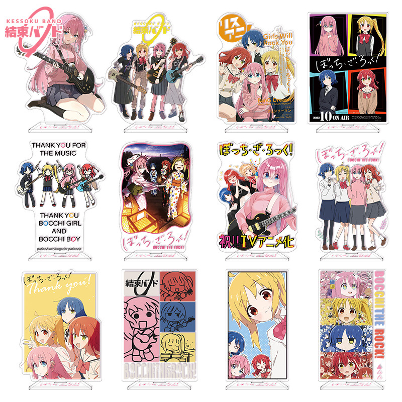 Model Kit Bocchi The Rock - Bocchi The Rock! Akrilik Standlı Figürler