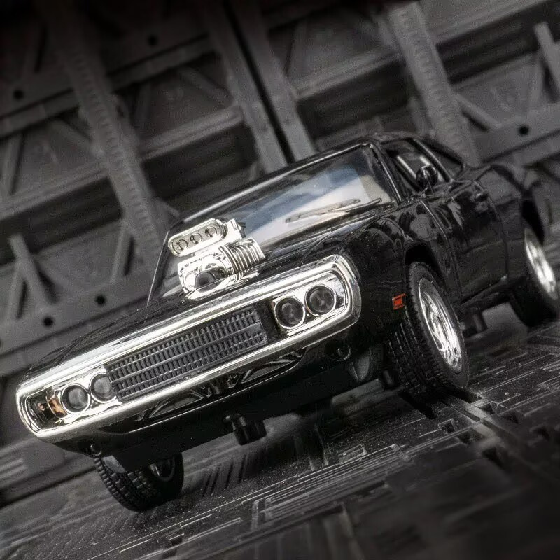 Model Kit Dodge Charger - 1/24 Dodge Charger Alaşımlı Spor Araba