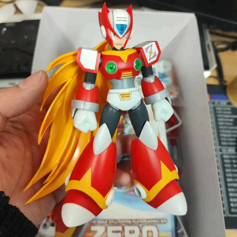 Mega Man X Model Kit - Stokta orijinal kotobukiya Megaman X sıfır