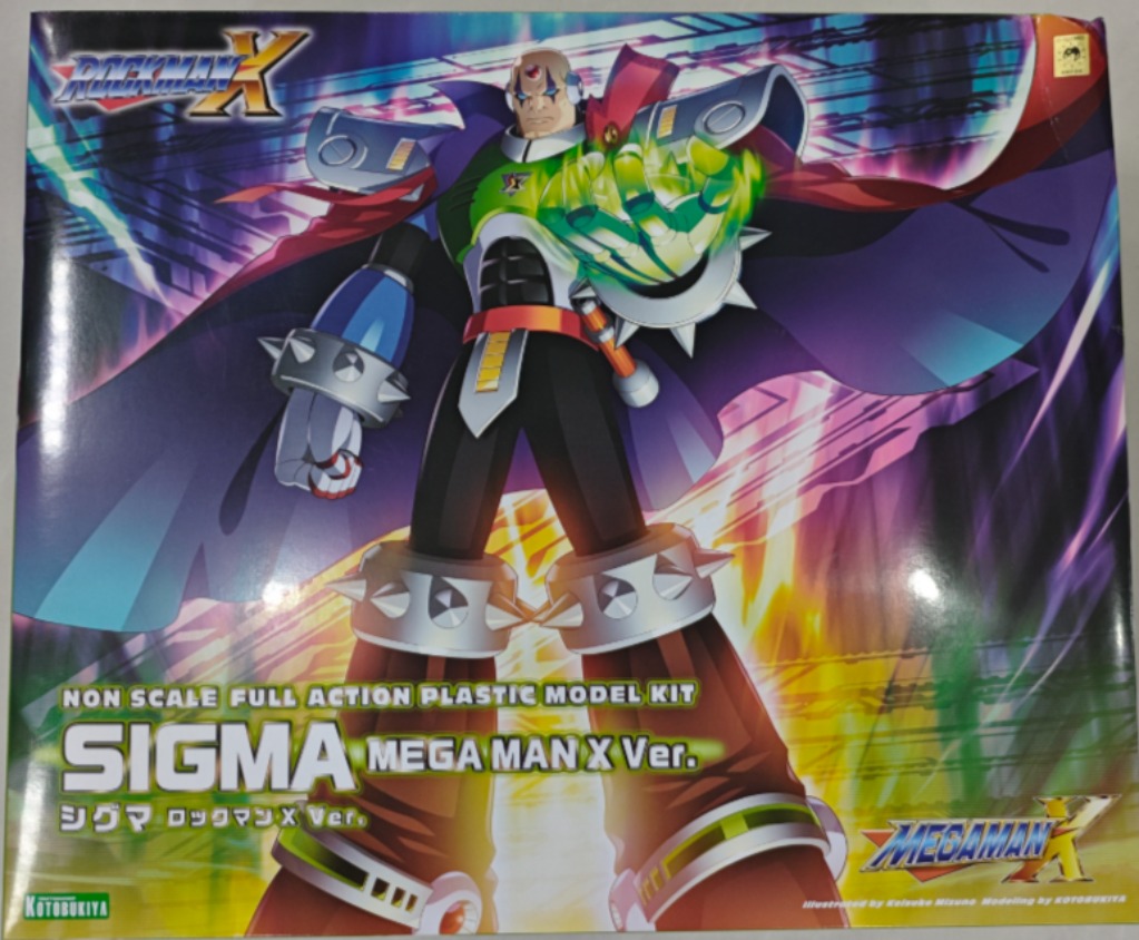 Mega Man X Model Kit - Kotobukiya Sigma Mega Man X Versiyonu