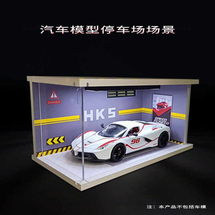 1/24 Ölçekli Garaj Tipi Döküm  - Model Kit Display Case incelemesi ve fiyatı