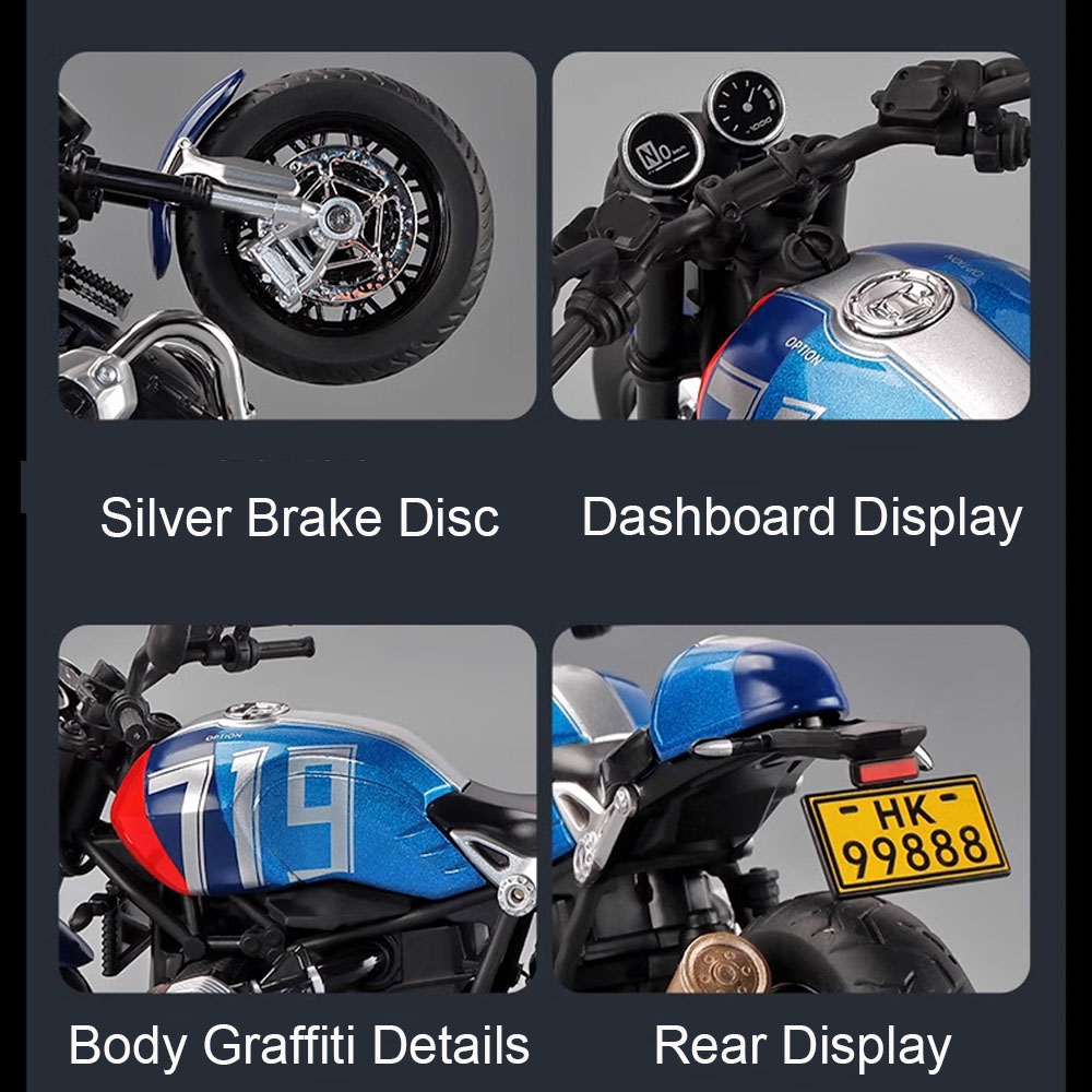 1:12 Ölçekli Suzuki GN125 R Ni - Model Kit Aoshima incelemesi ve fiyatı