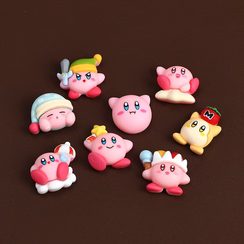 8 adet/takım karikatür sevimli - Model Kit Kirby incelemesi ve fiyatı