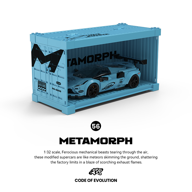 Vitrinli Mavi Süper Araba Yapı - Model Kit Display Case incelemesi ve fiyatı