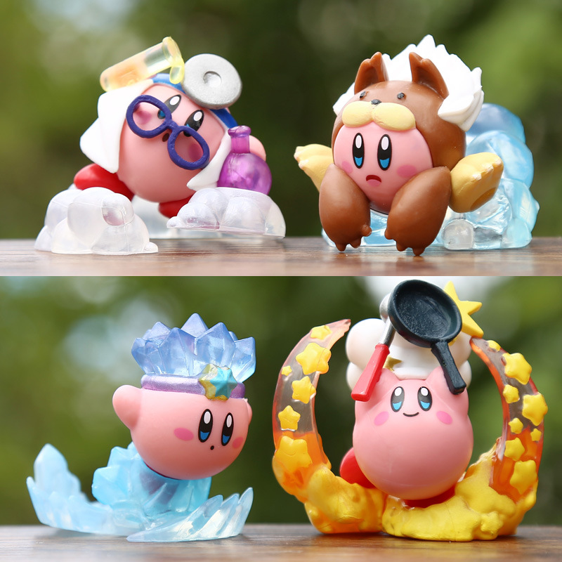 4 adet/takım Anime Kirby Şekil - Model Kit Kirby incelemesi ve fiyatı