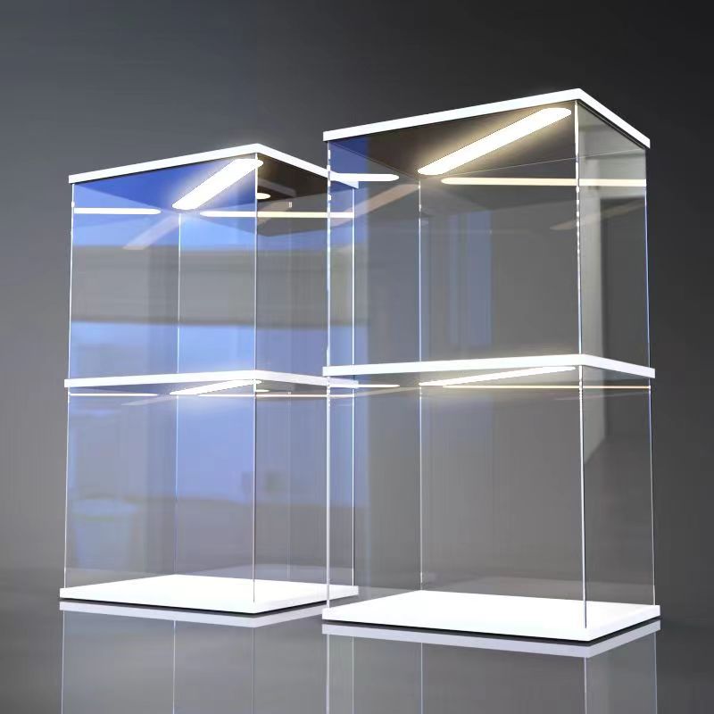 Premium beyaz White ekran dola - Model Kit Display Case incelemesi ve fiyatı
