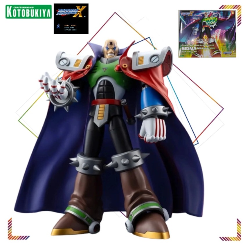 Kotobukiya Sigma Mega Man X Ve - Mega Man X Model Kit incelemesi ve fiyatı