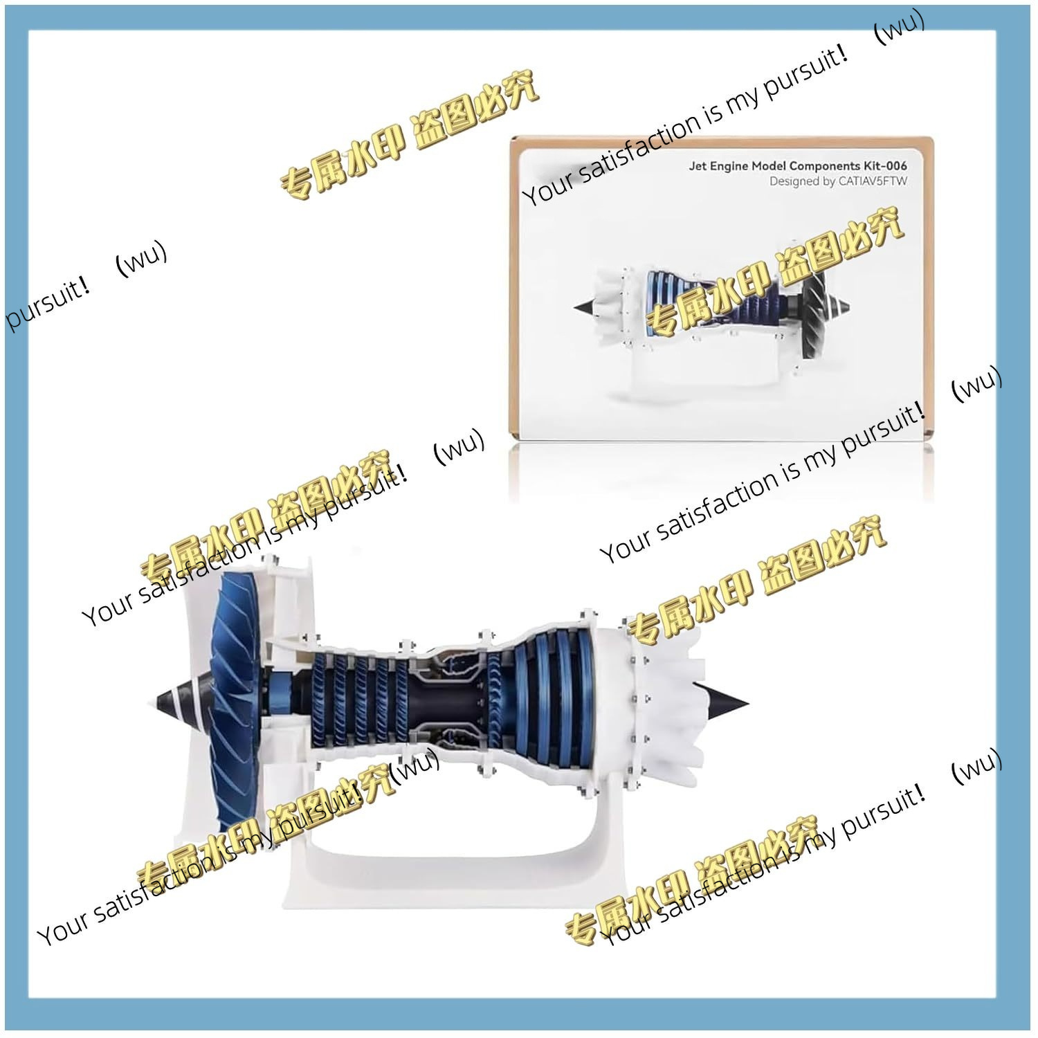 Bambu Lab Makerworld MH006 Jet - Model Kit Jet Engine incelemesi ve fiyatı