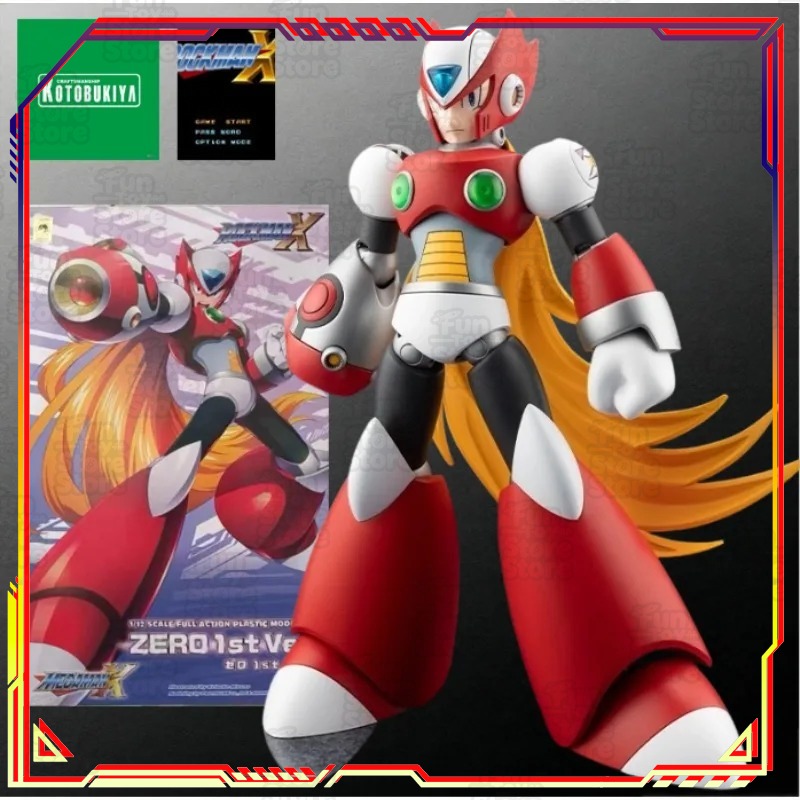 Kotobukiya Mega Man X Zero 1st - Mega Man X Model Kit incelemesi ve fiyatı