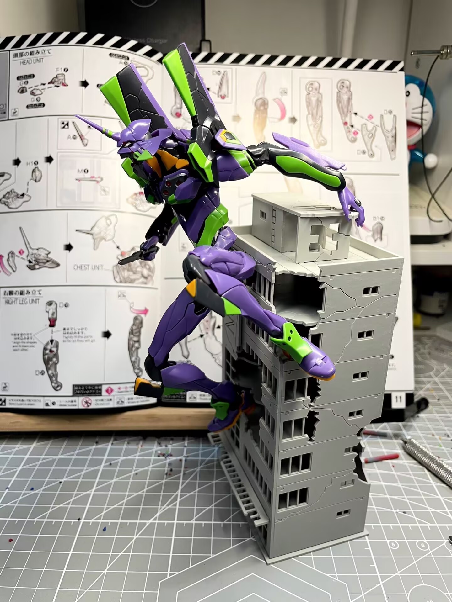 Sıcak Stok Rg Evangelion model - Model Kit Eva 01 incelemesi ve fiyatı