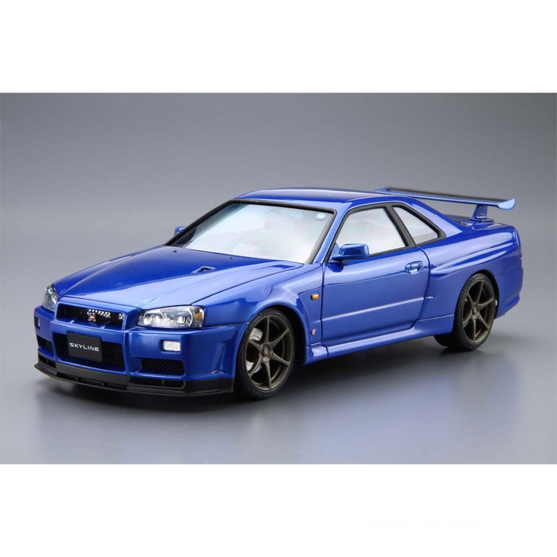 Statik montaj araba modeli Aos - Model Kit Aoshima incelemesi ve fiyatı